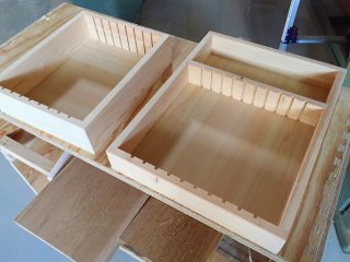 オーク, 大阪, オーダーキッチン, オーダー家具, 無垢材, ヒノキ オーク無垢材　L字オーダーメイドキッチン